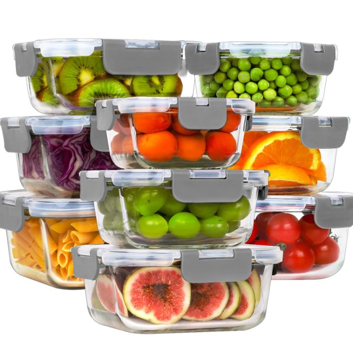 HOMBERKING Glass Storage Sets