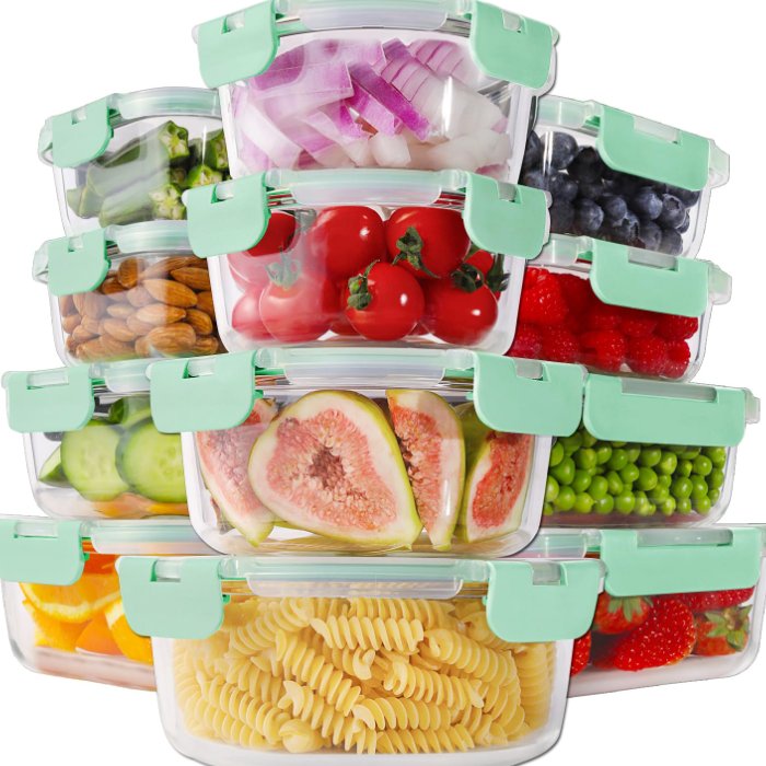 HOMBERKING Meal Prep Containers