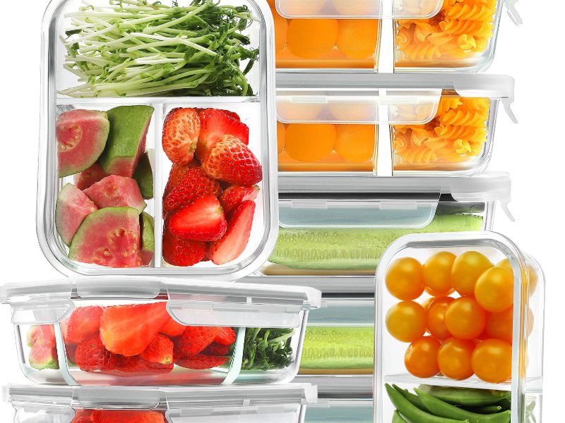 HOMBERKING: two-compartment lunch, packed